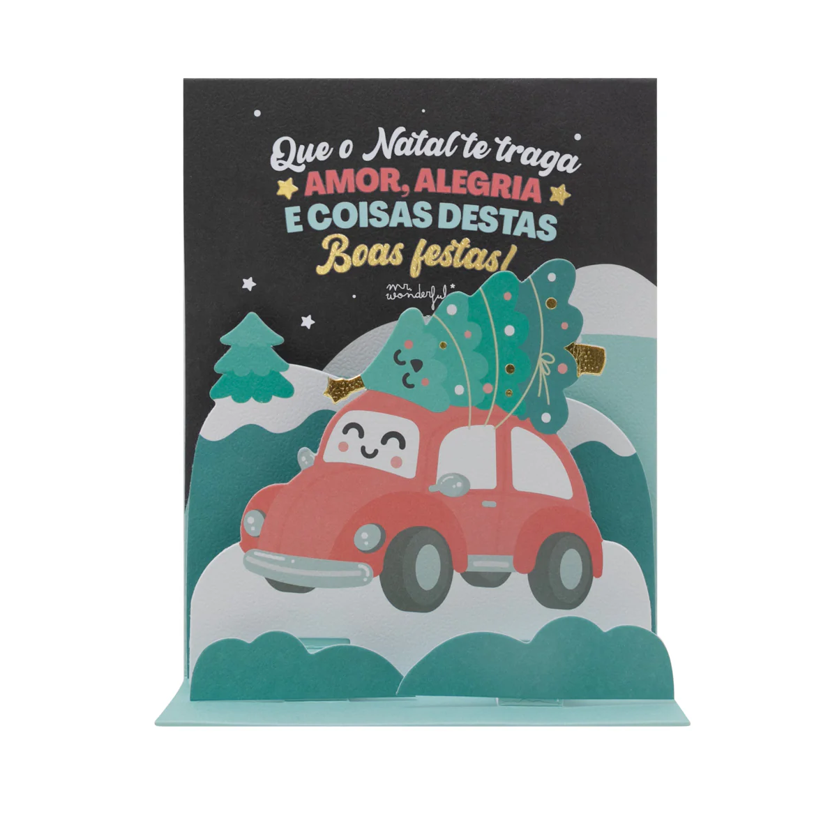 Postal de Natal - Que o Natal te traga amor, alegria e coisas destas - Image 11