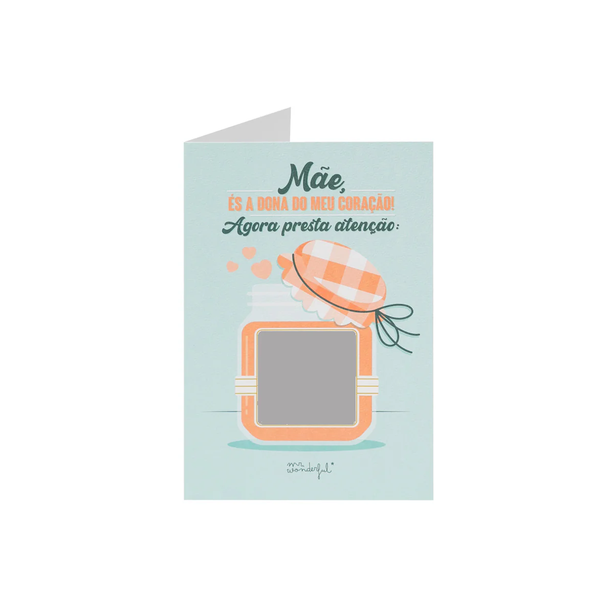 Postal raspadinha - Mãe, és a dona do meu coração! - Image 14