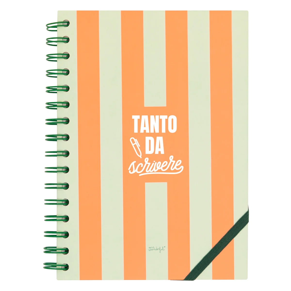 Quaderno A5 arancione - Tanto da scrivere