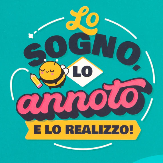 Quaderno A5 - Lo sogno, lo annoto e lo realizzo! - Image 13