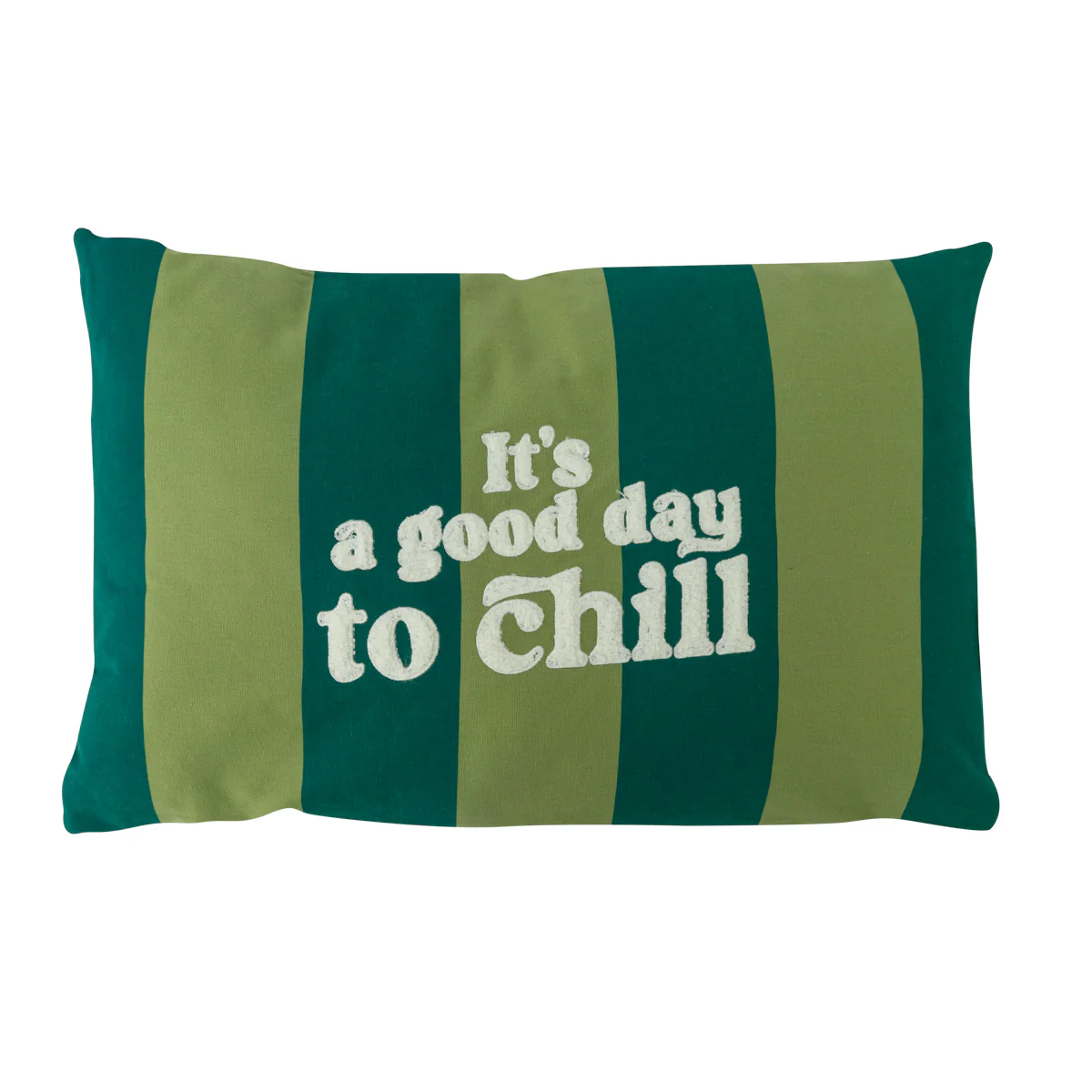 Rectangular cushion green - It’s a good day to chill - Image 2