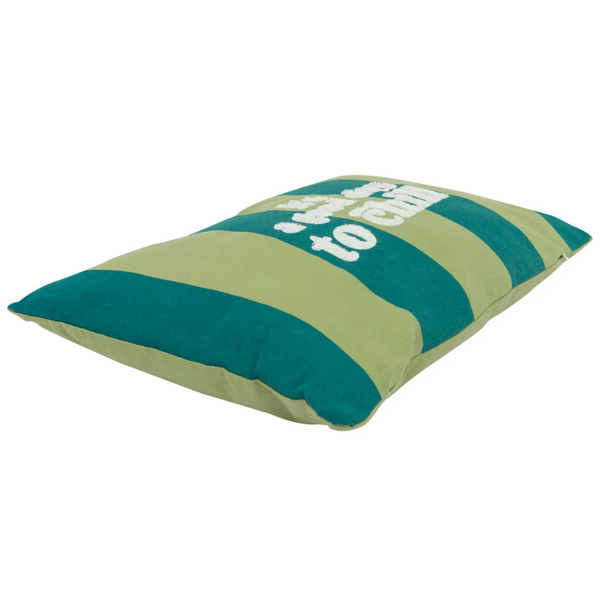 Rectangular cushion green - It’s a good day to chill - Image 3