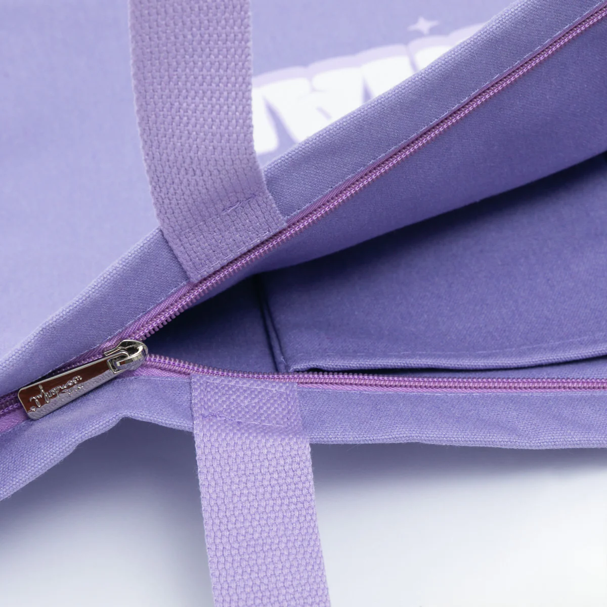 Saco de pano tote bag lilás - Assim tal e qual, sou sensacional - Image 2