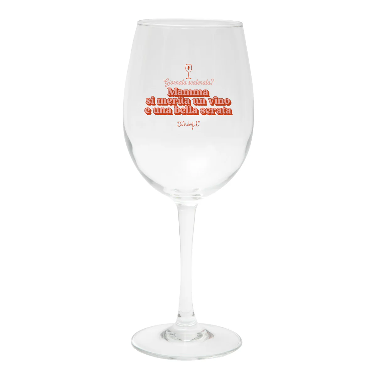 Set calice da vino + sottobicchiere + tazza per le mamme che sono più belle del weekend - Image 2