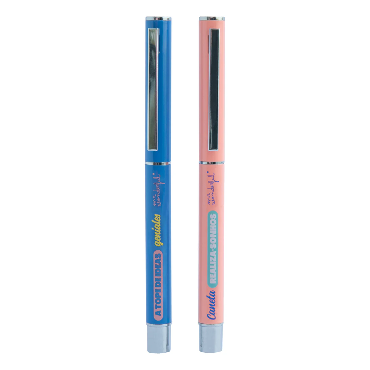 Conjunto de 2 canetas para escreveres com vontade e determinação