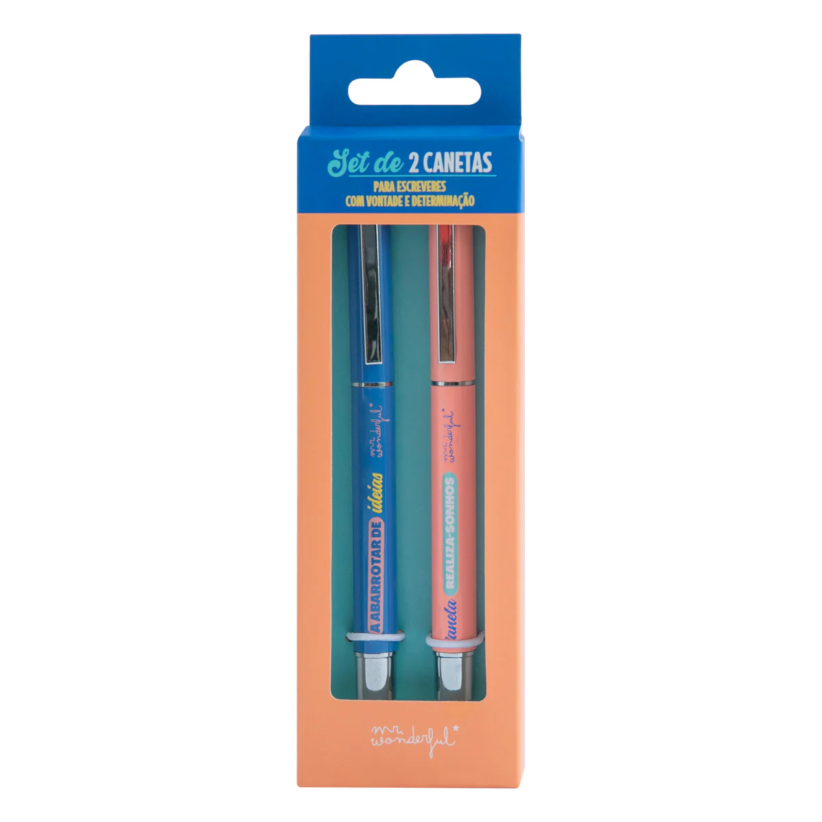 Conjunto de 2 canetas para escreveres com vontade e determinação - Image 5