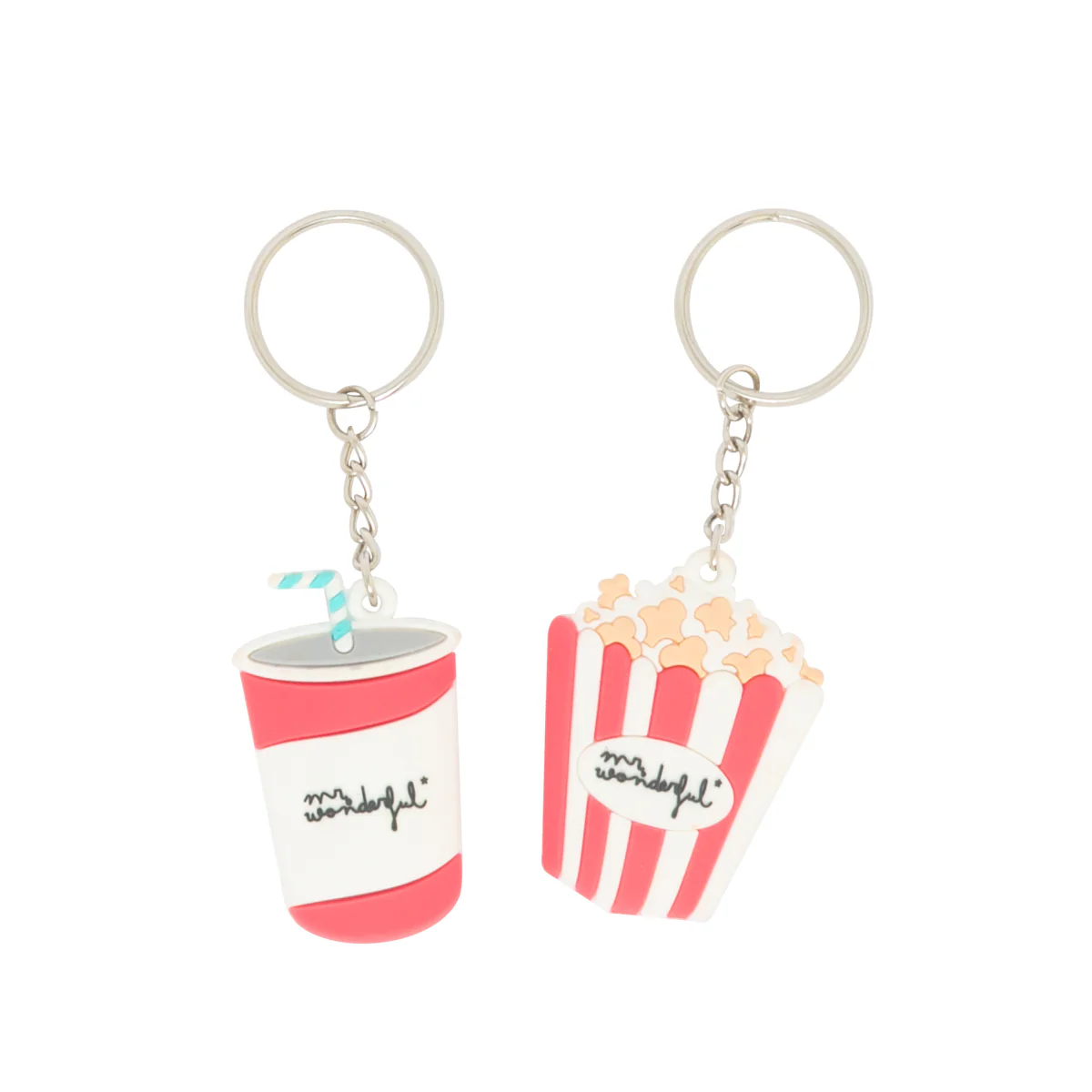 Set de 2 llaveros para dos personas de cine - Image 2