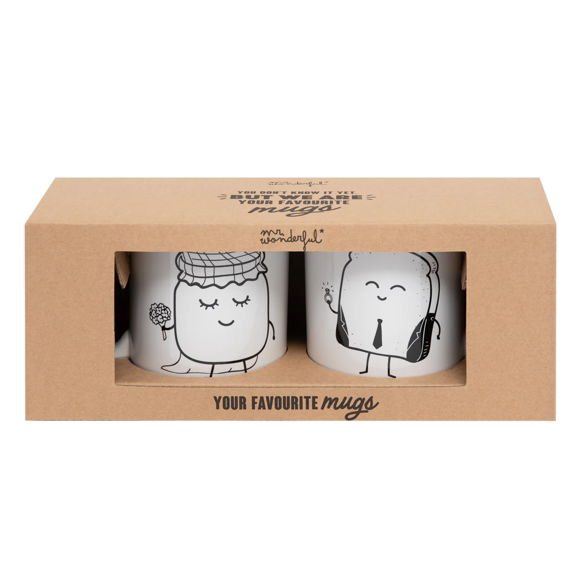 Set de 2 mugs Iconic - Ensemble, c’est mieux - Image 2
