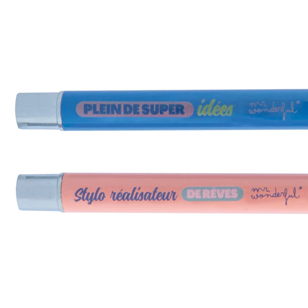 Set de 2 stylos pour écrire avec une jolie calligraphie et atteindre tes objectifs - Image 2