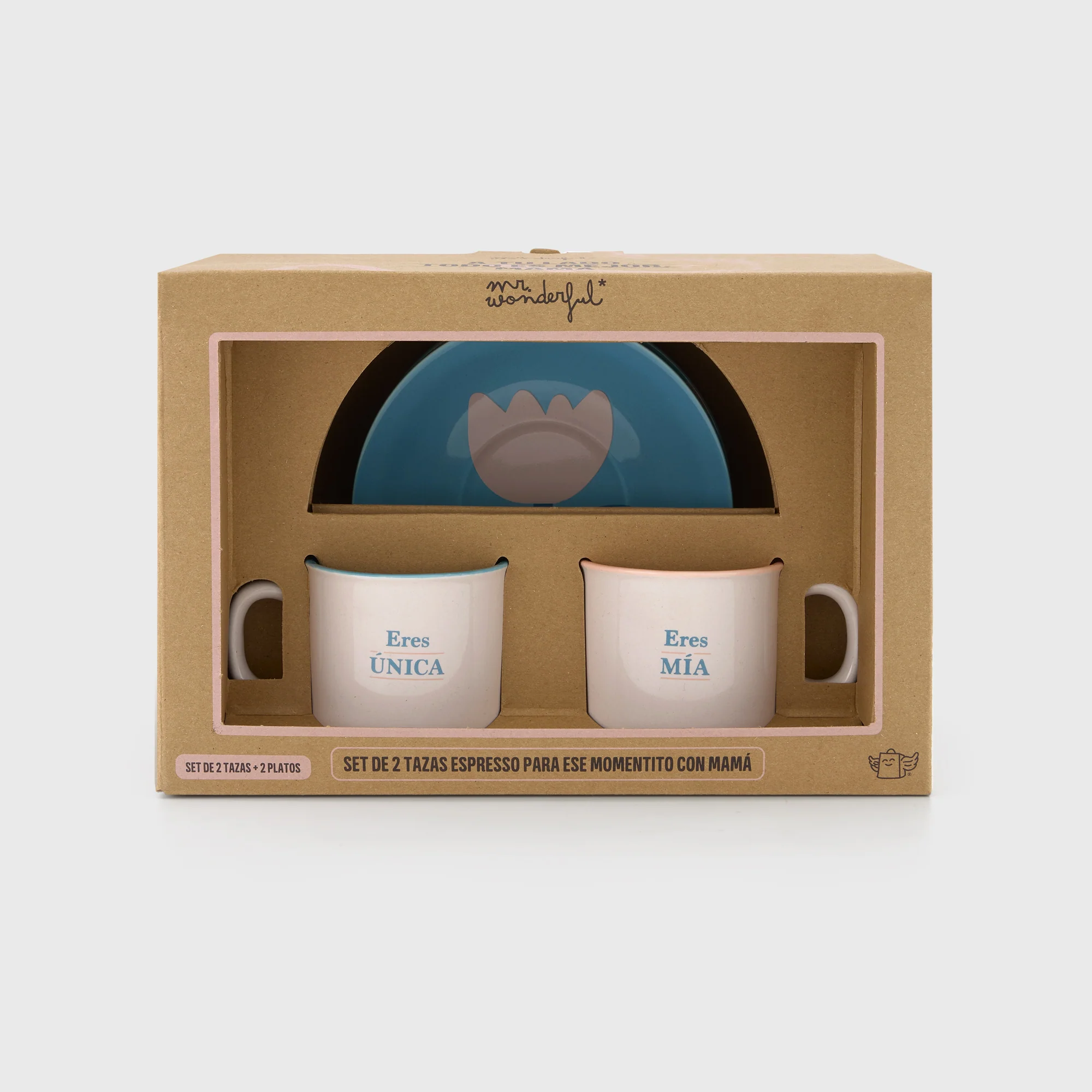 Set de 2 tazas espresso - Eres única. Eres mía. - Image 4
