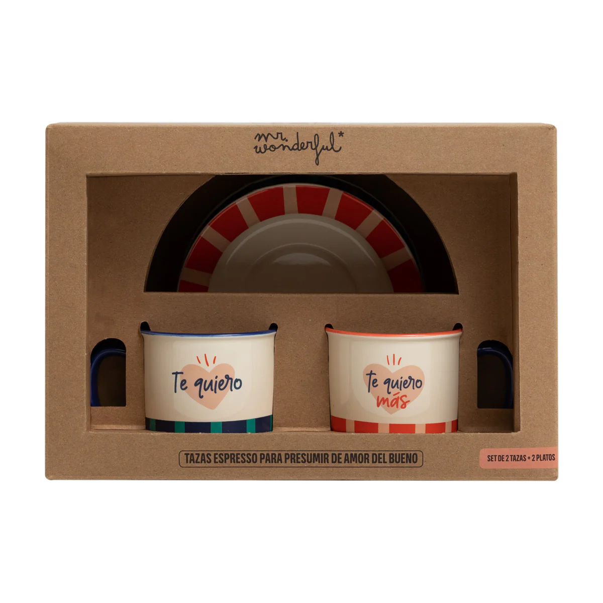 Set de 2 tazas espresso para presumir de amor del bueno - Image 4