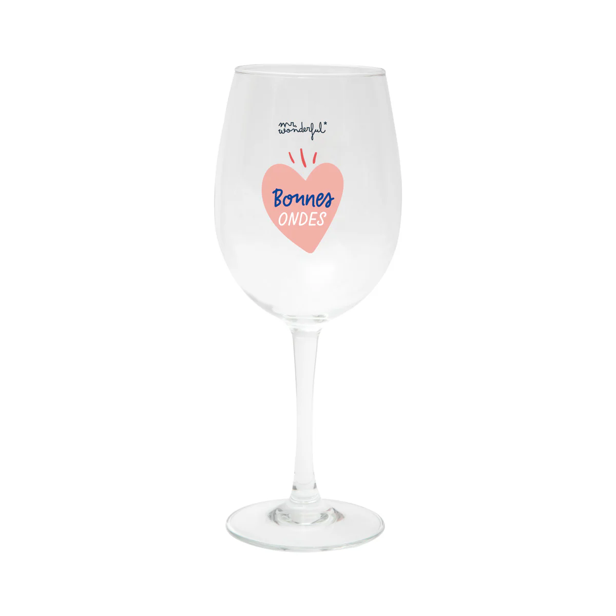 Set de 2 verres à vin - Bonnes ondes et vin qui abonde ! - Image 3