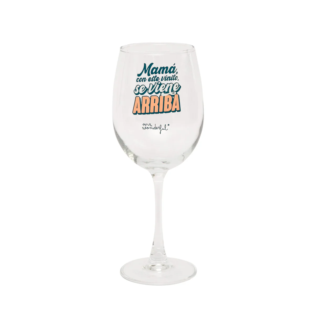 Set de copa de vino + taza para esas madres que van siempre a tope... de alegría - Image 5