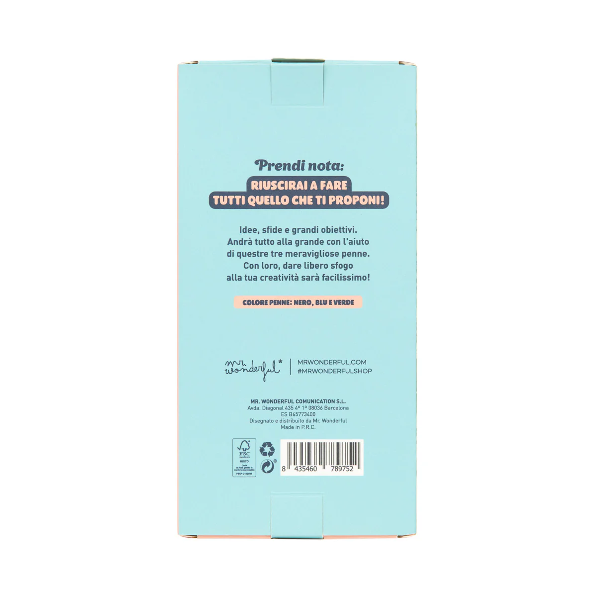 Set di 3 penne per ispirarti e superare te stesso - Image 2