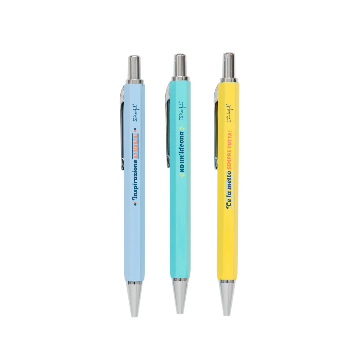 Set di 3 penne per ispirarti e superare te stesso - Image 3