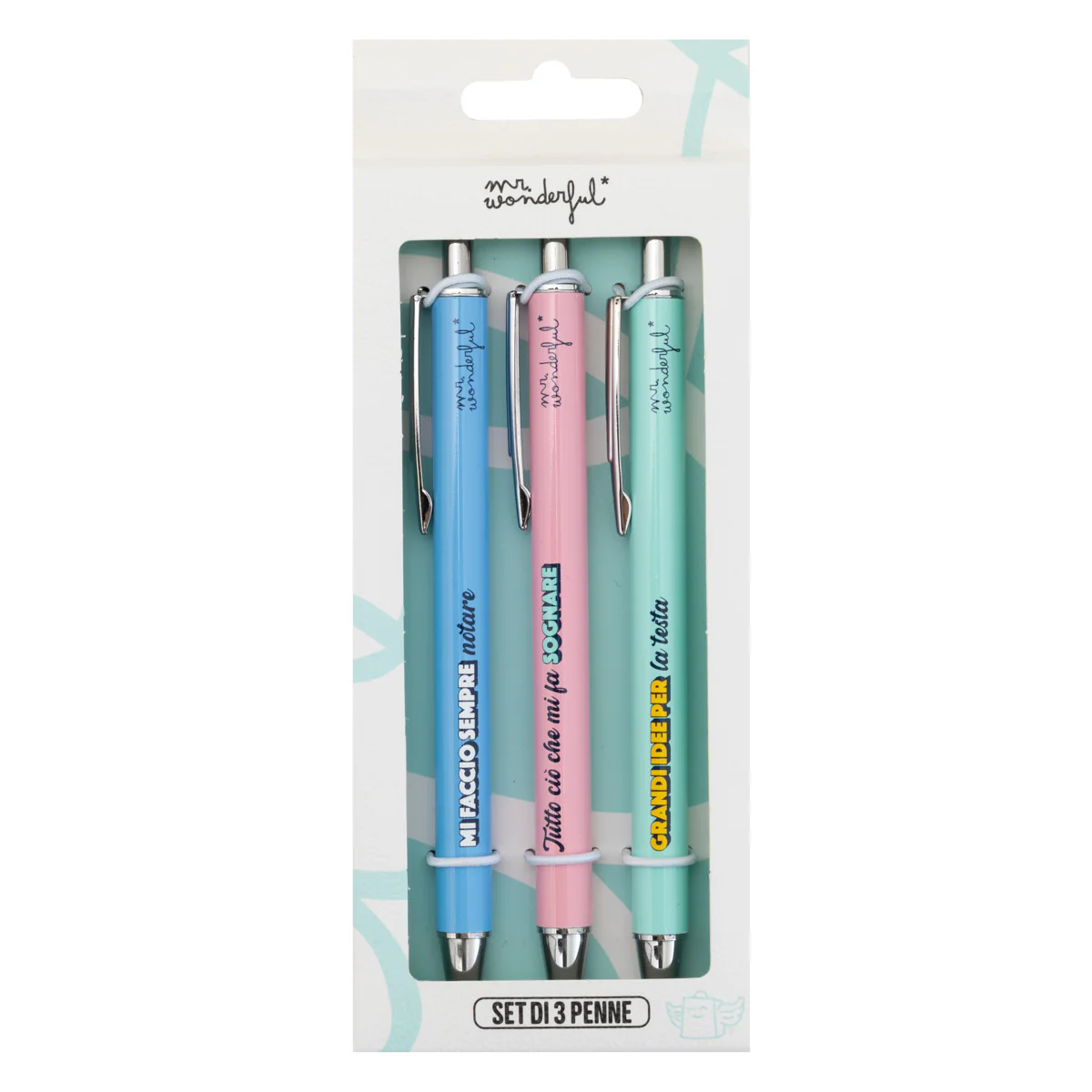 Set di 3 penne per puntare in alto e realizzare tanti sogni - Image 3
