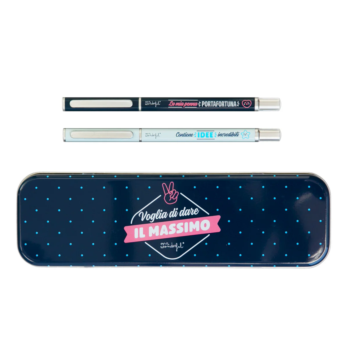 Set di due penne + astuccio per appuntare idee inaudite - Image 3