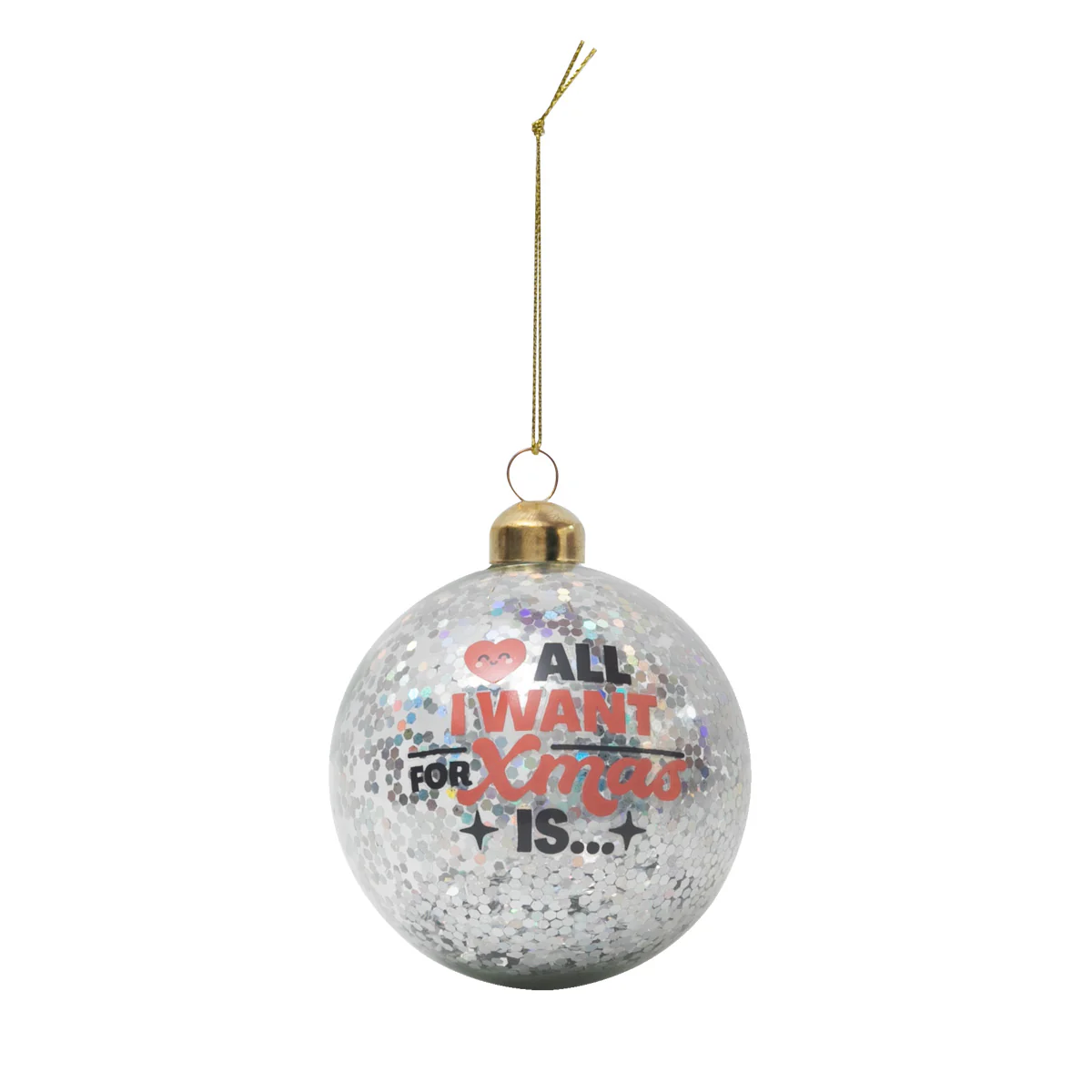 Set de 3 bolas para árbol de Navidad - Make it merry - Image 6