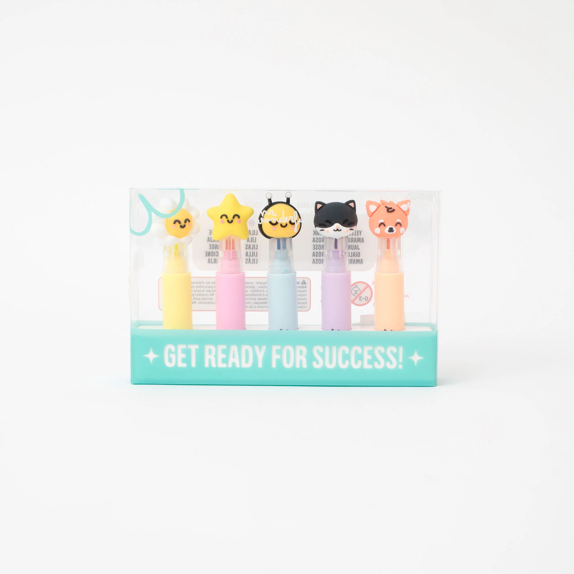 Set de 5 subrayadores pastel – Colores suaves, ideas brillantes - Live in colour - Image 4