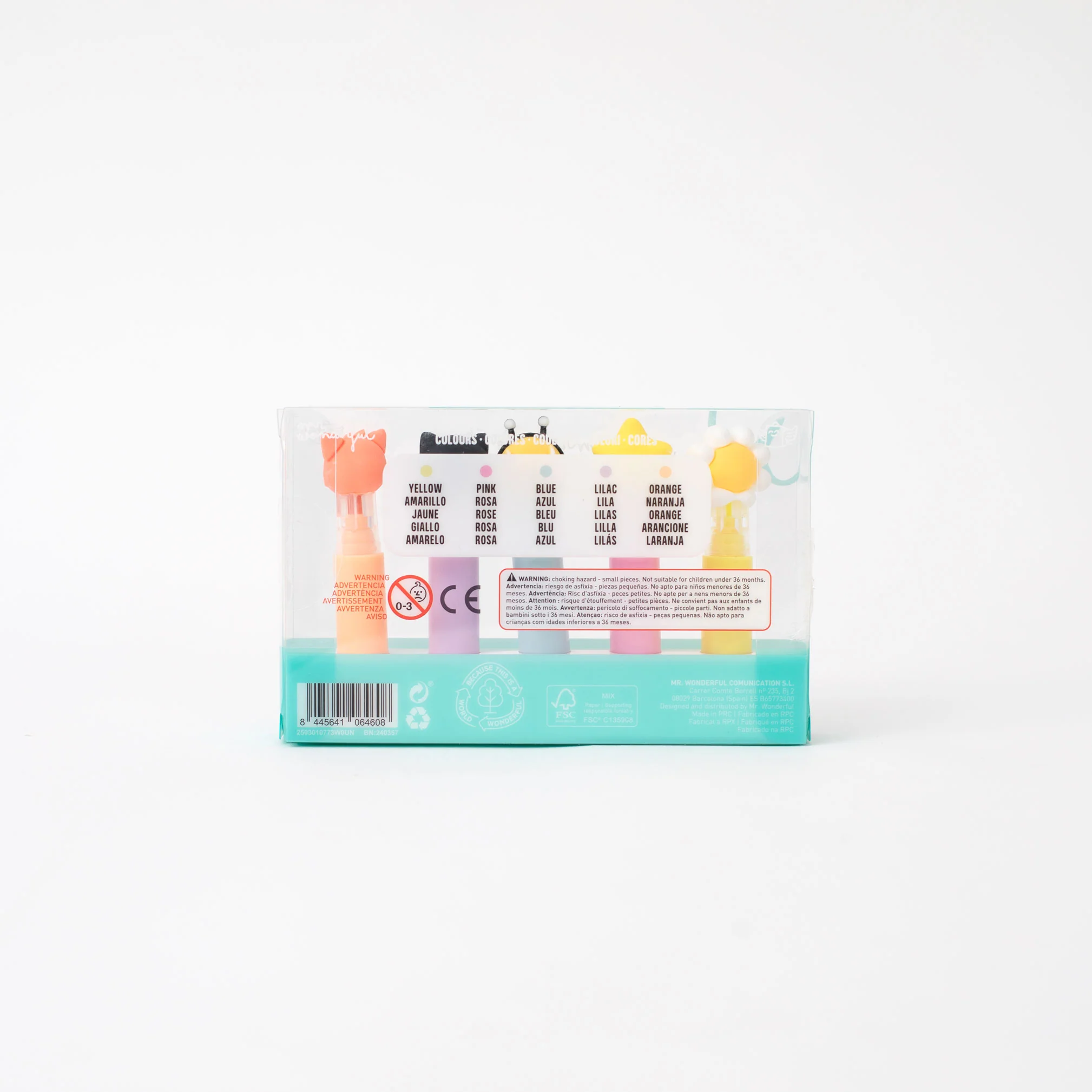 Set de 5 subrayadores pastel – Colores suaves, ideas brillantes - Live in colour - Image 5
