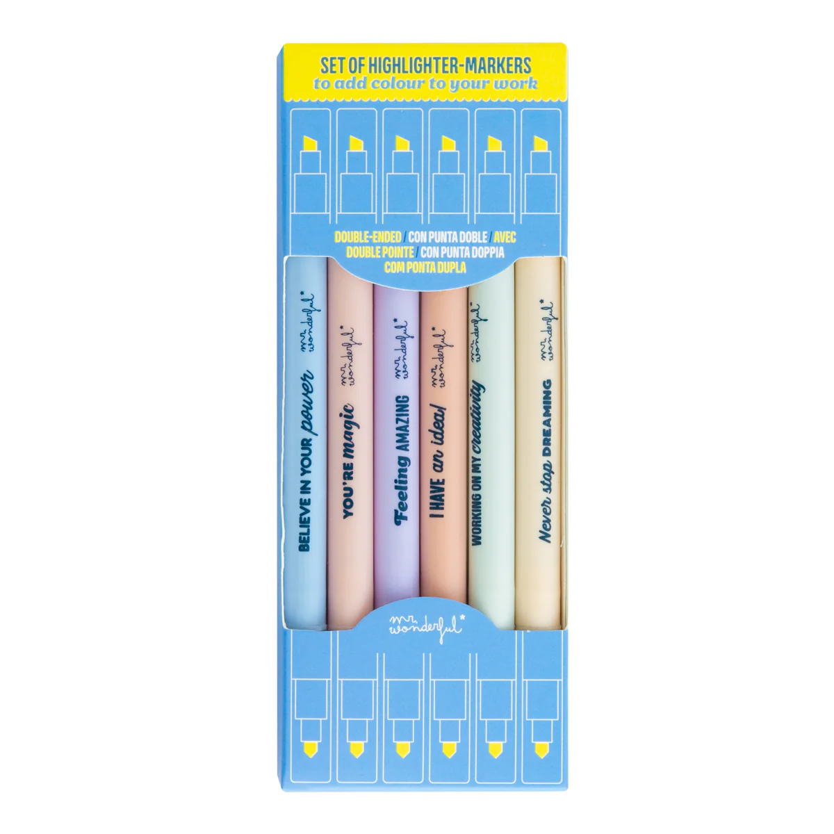 Set de rotuladores-subrayadores para trabajos llenos de colores - Image 5