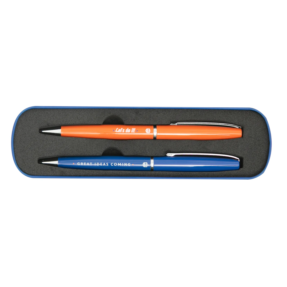 Set de estuche y  2 boligrafos - Doing amazing things