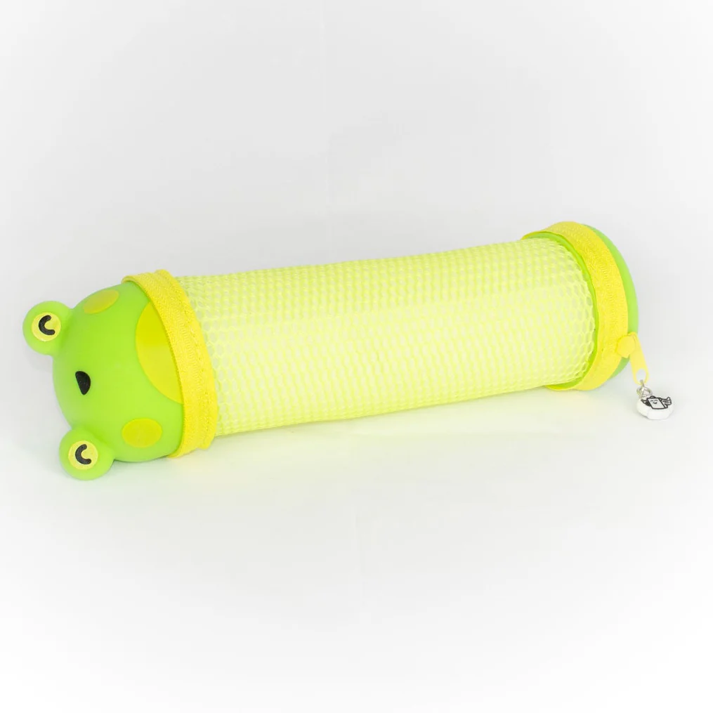 Estuche de silicona con rejilla - Rana - Image 5