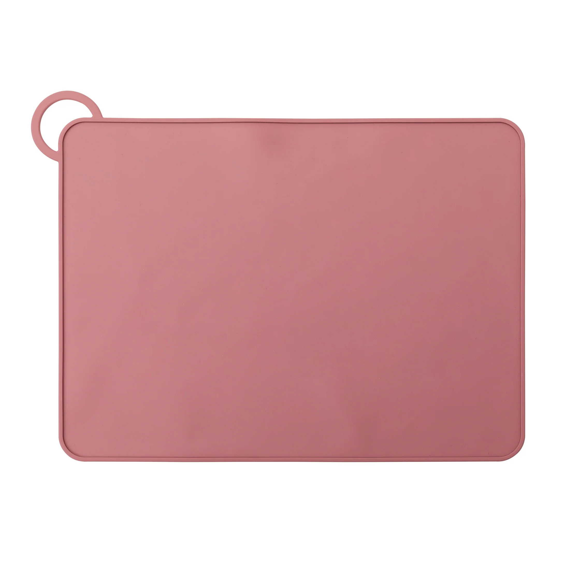 Salvamantel individual de silicona para bebés - Búho rosa - Image 3