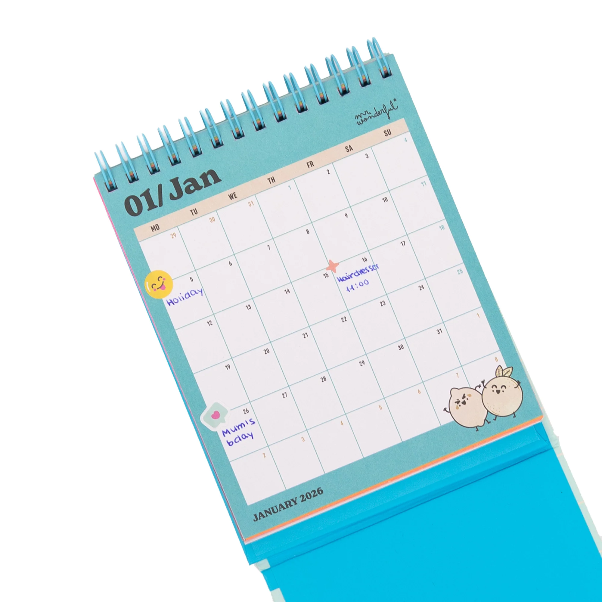 Calendario de sobremesa pequeño 2026 - No filters - Image 5