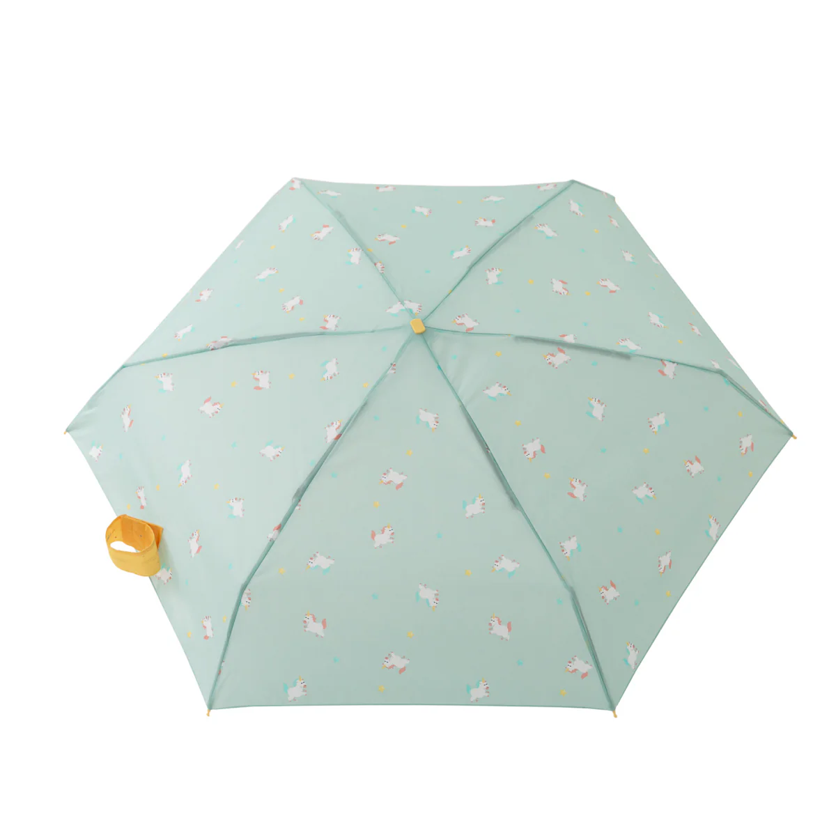 Small umbrella blue colour - Planet print