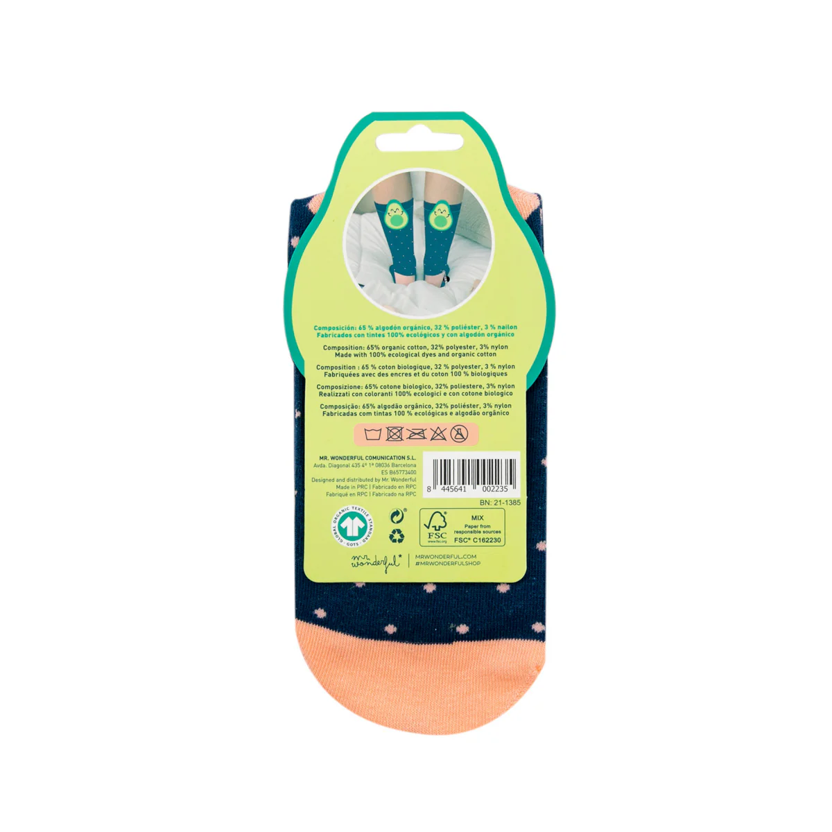 Socks size 39-41 - Avocado - Image 4