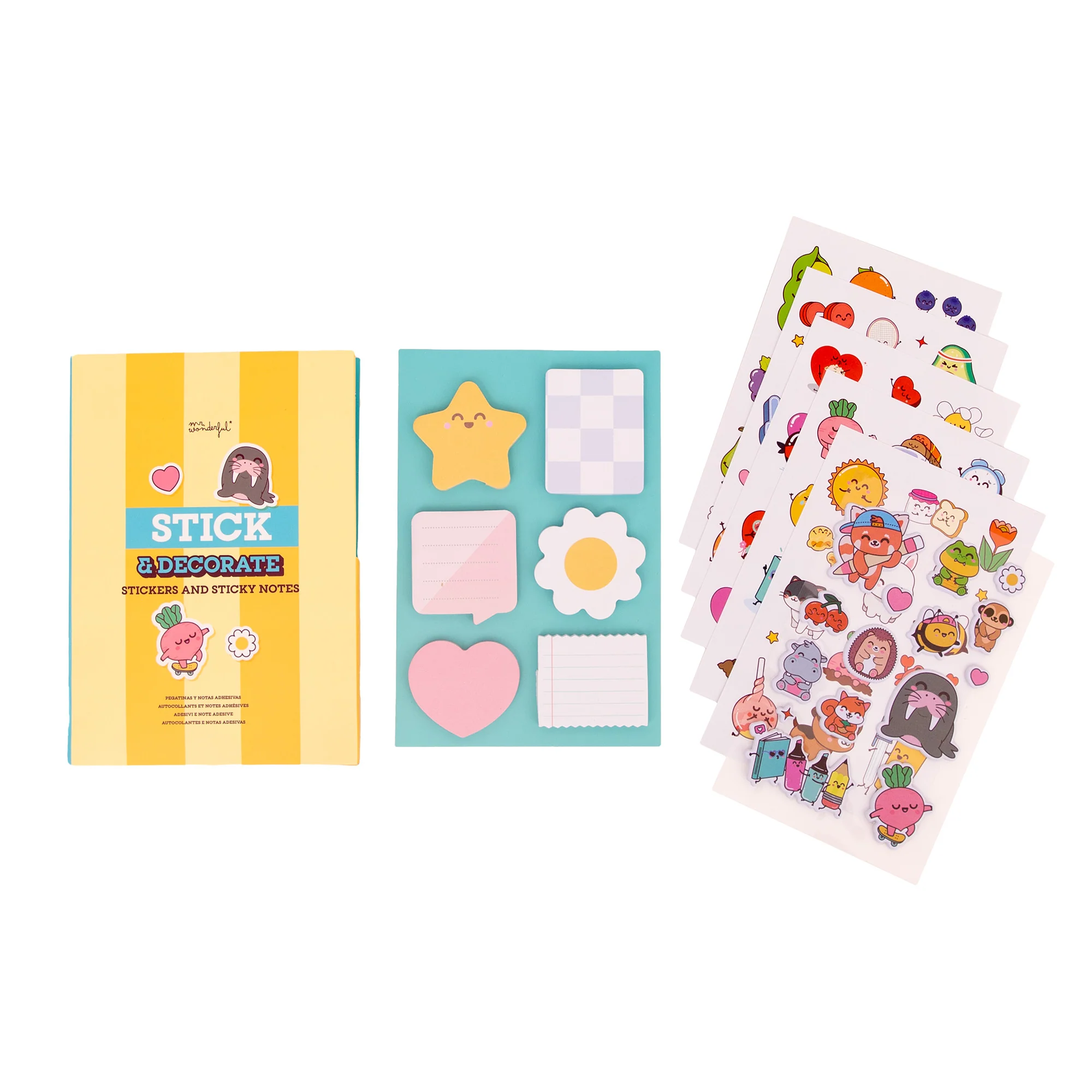 Pegatinas y notas adhesivas - Stick and decorate - Image 4