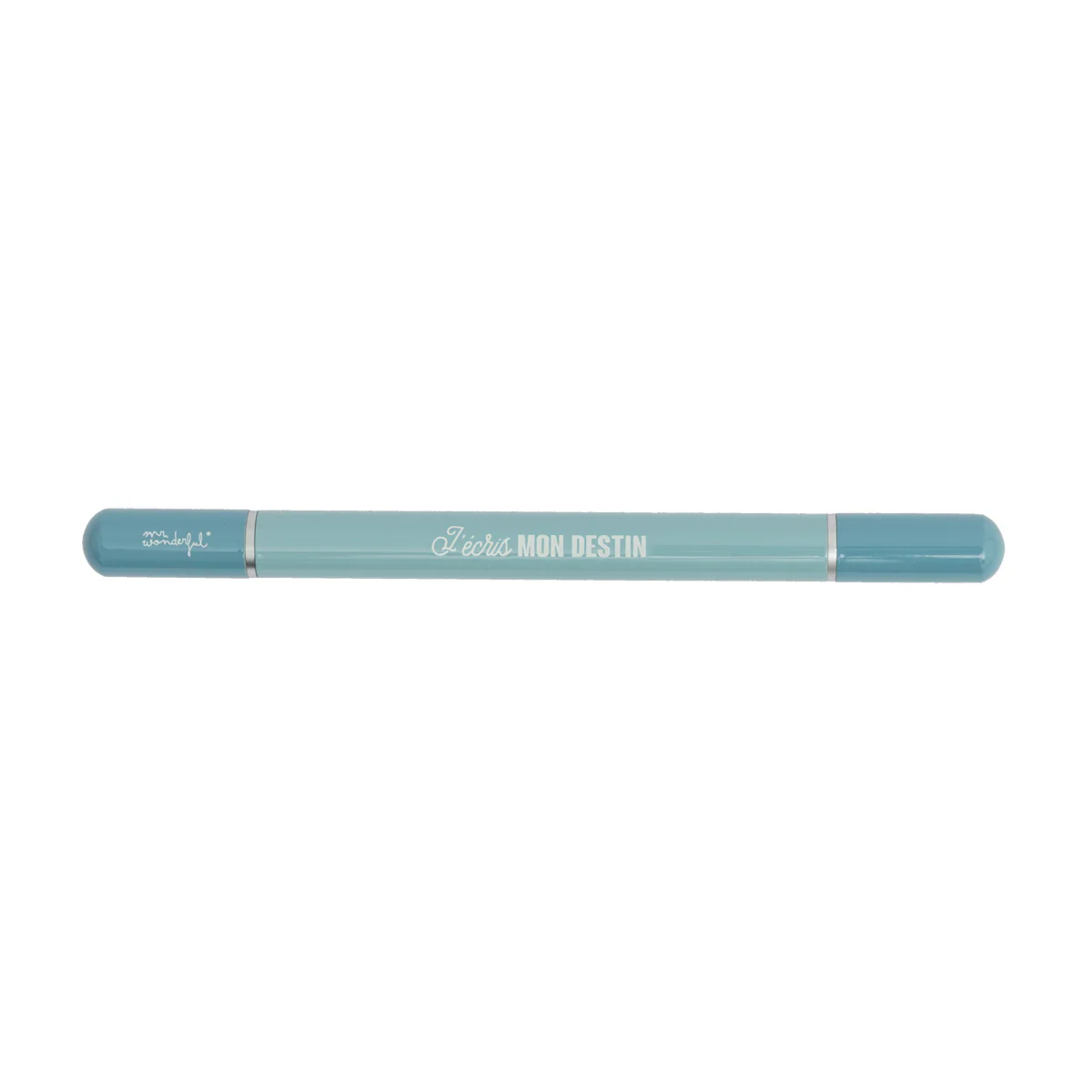 Stylo + crayon infini 2 en 1 bleu - J'écris mon destin - Image 9