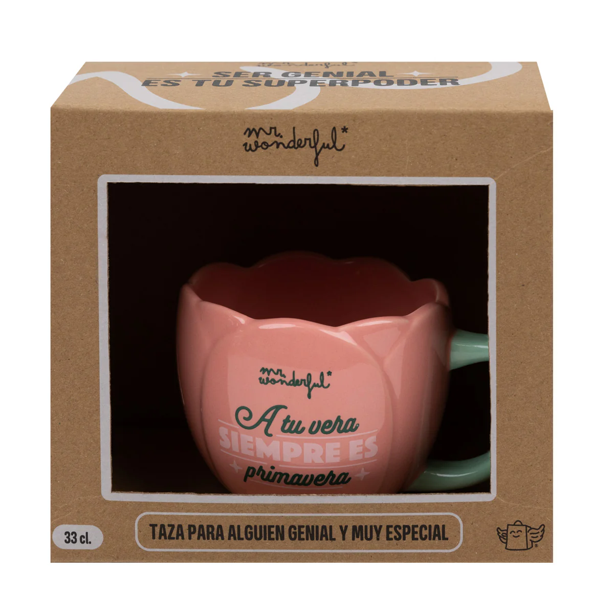 Taza 3D Rosa - A tu vera, siempre es primavera - Image 4