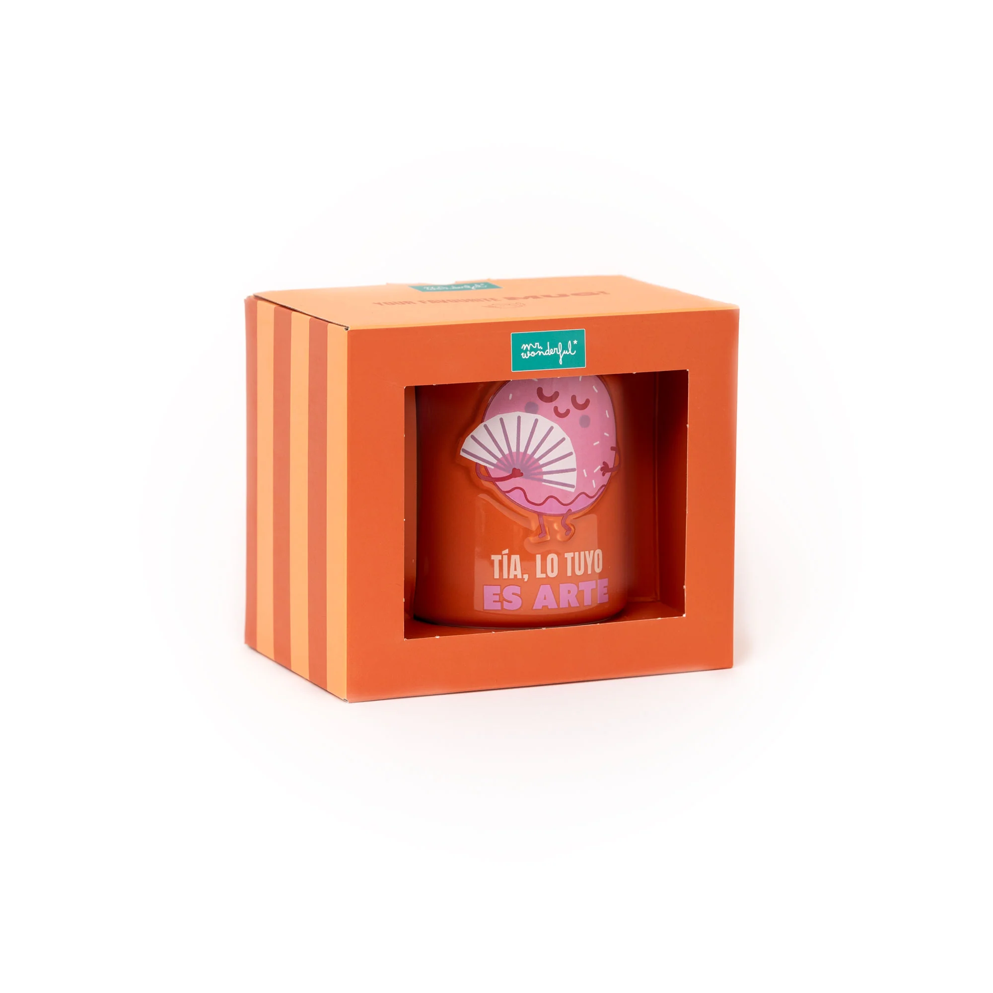 Taza 3D rosquilla - Tía, lo tuyo es arte - Image 5