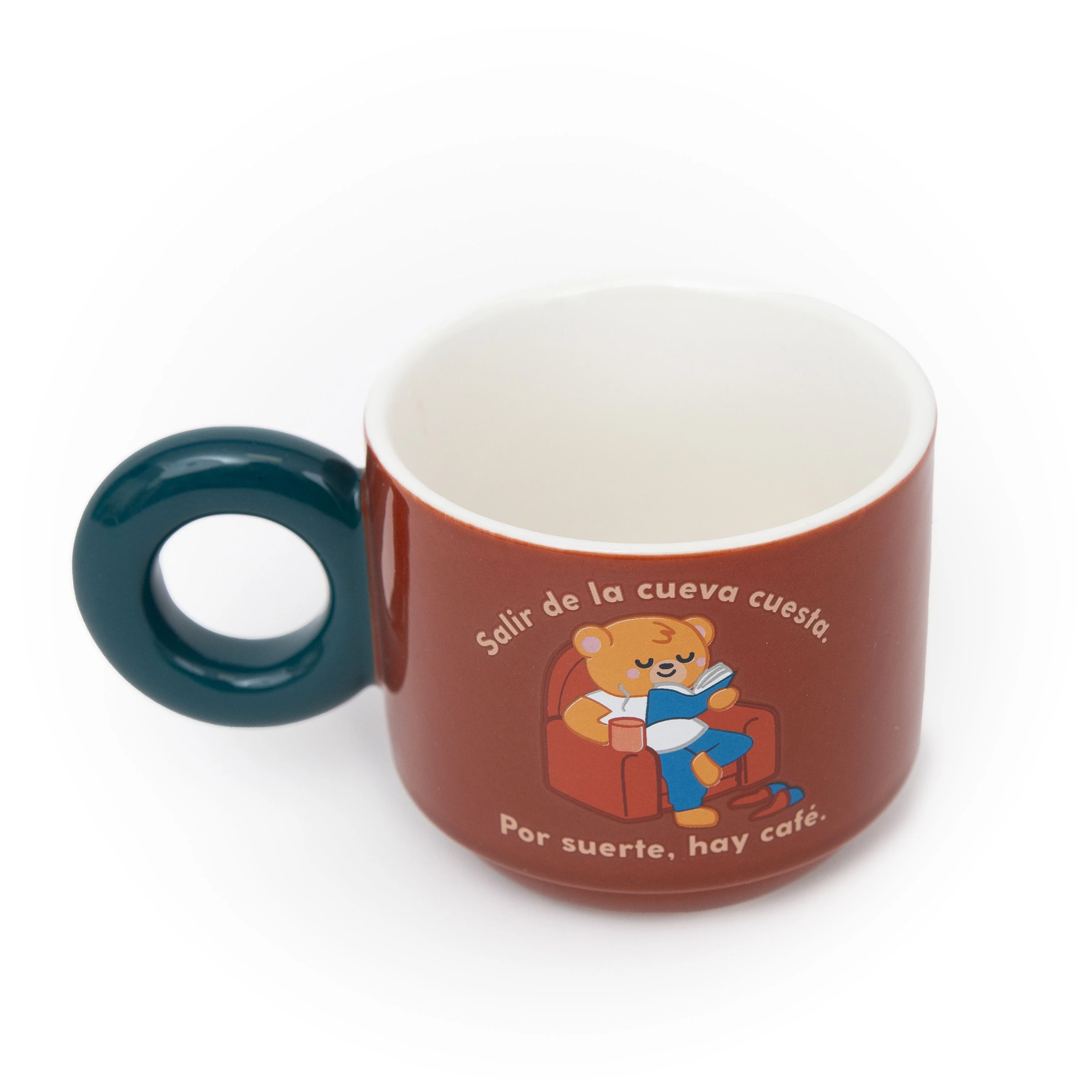 Taza apilable - Salir de la cueva cuesta. Por suerte, hay café. - Image 8