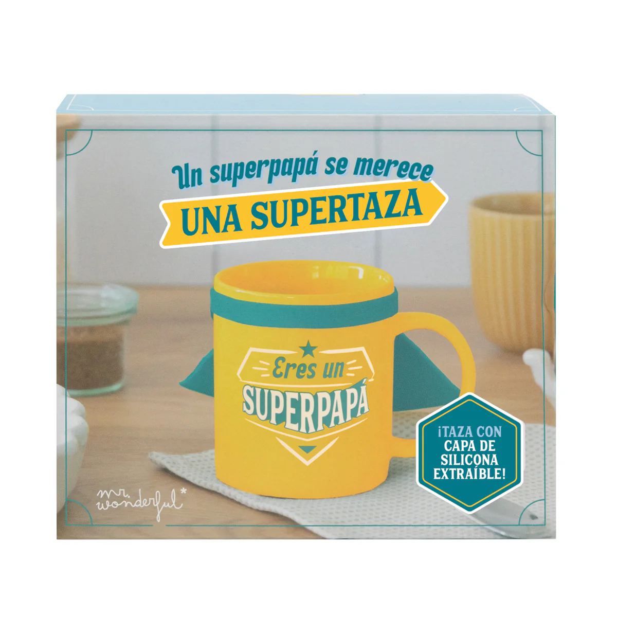 Taza con capa - Eres un superpapá - Image 7