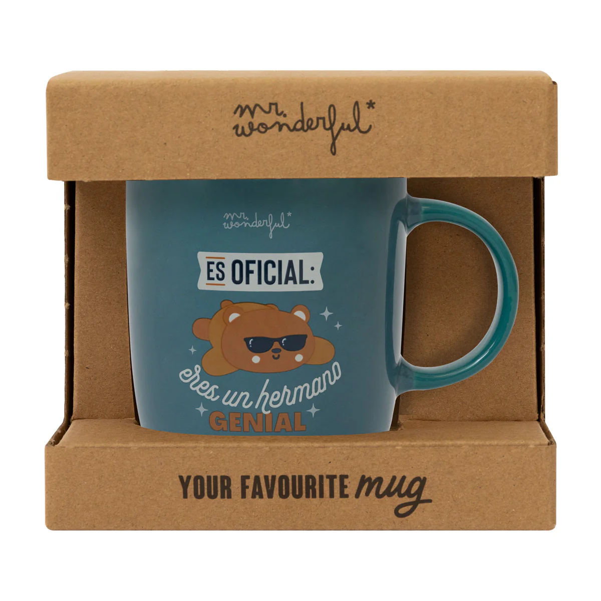 Taza - Es oficial: eres un hermano genial. - Image 4