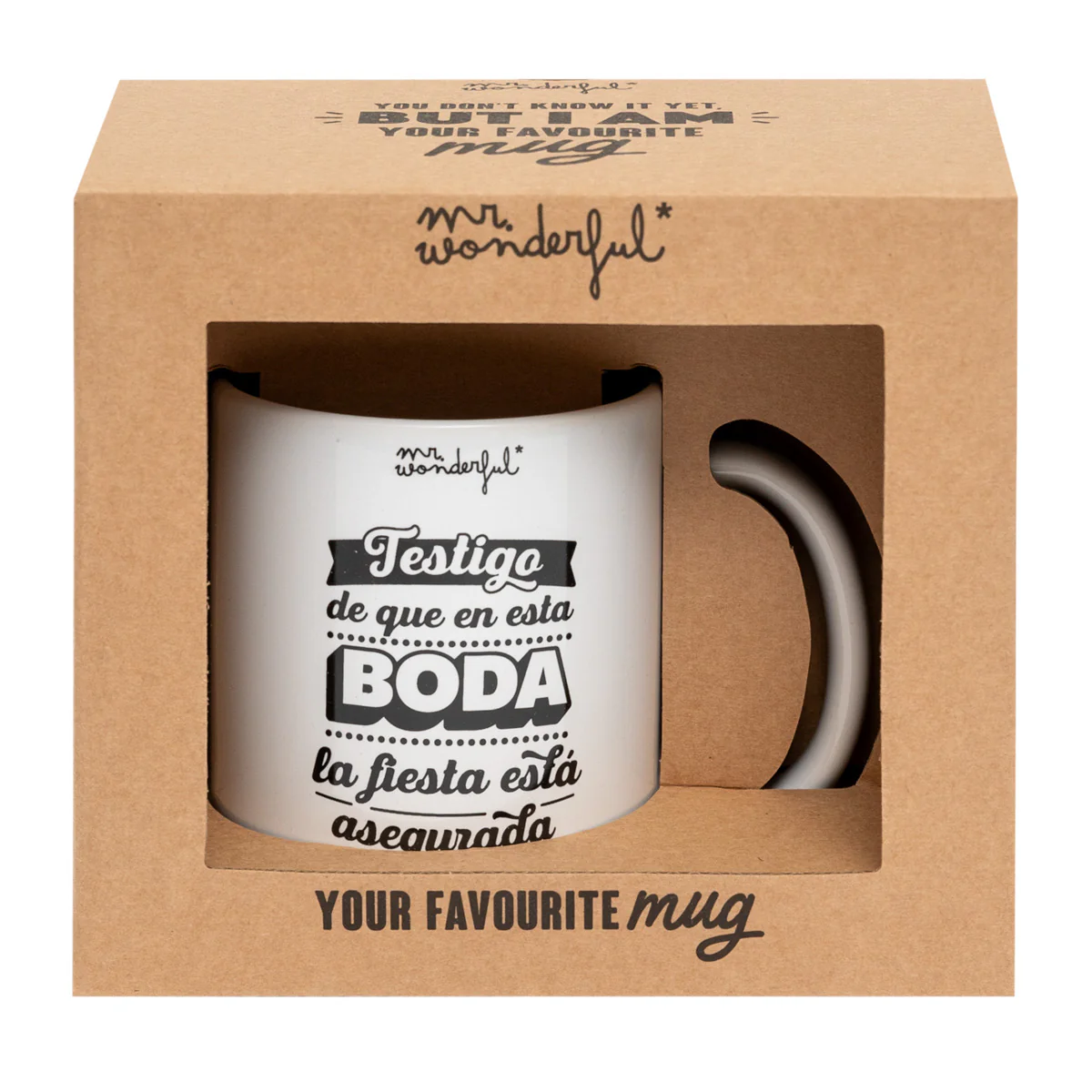 Taza Iconic - Testigo de que en esta boda la fiesta está asegurada - Image 3