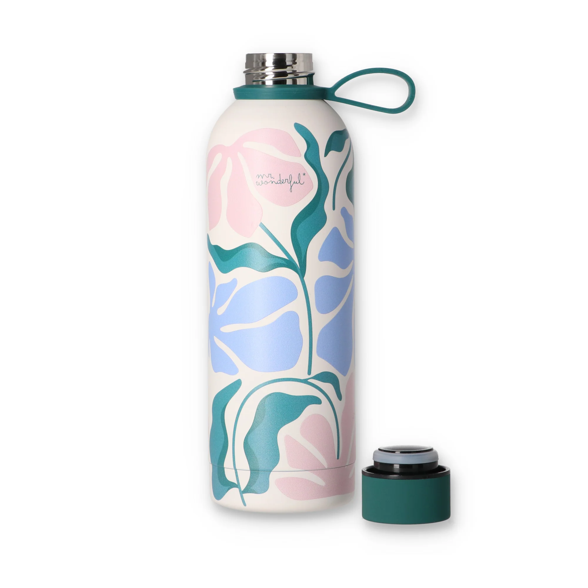 Thermal bottle 500ml - Flower print - Image 3