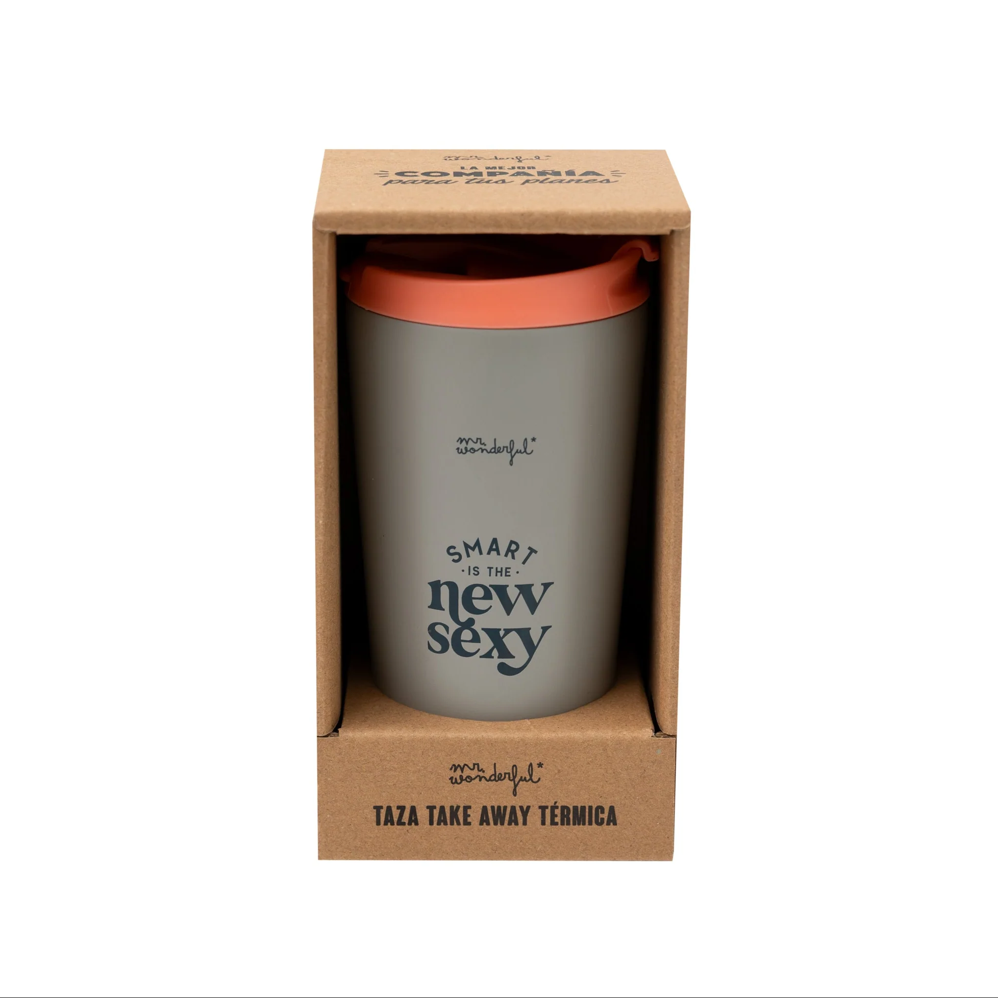 Taza térmica take away - Smart is the new sexy - Image 3
