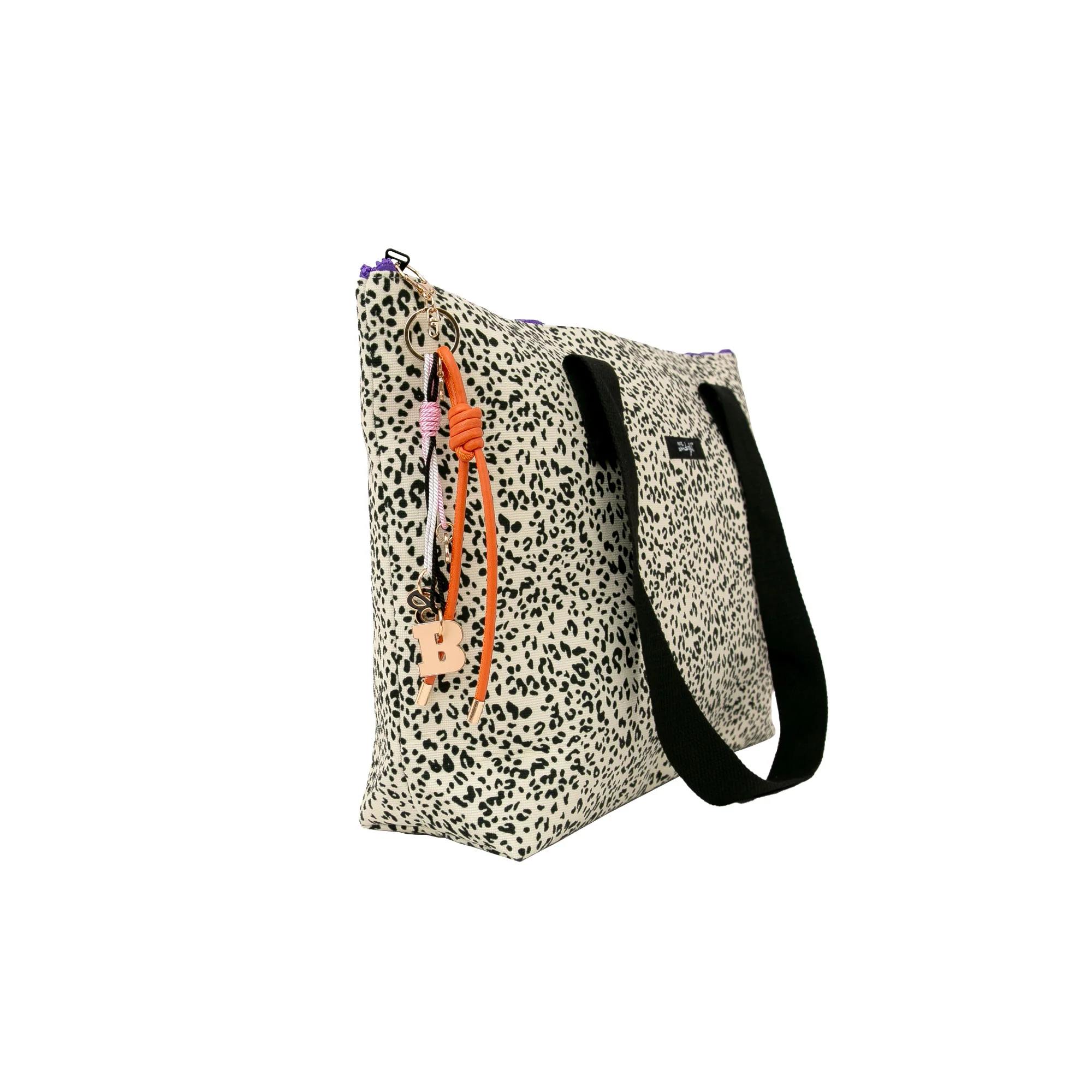 Bolsa de tela tote bag - Animal print topos - Image 5