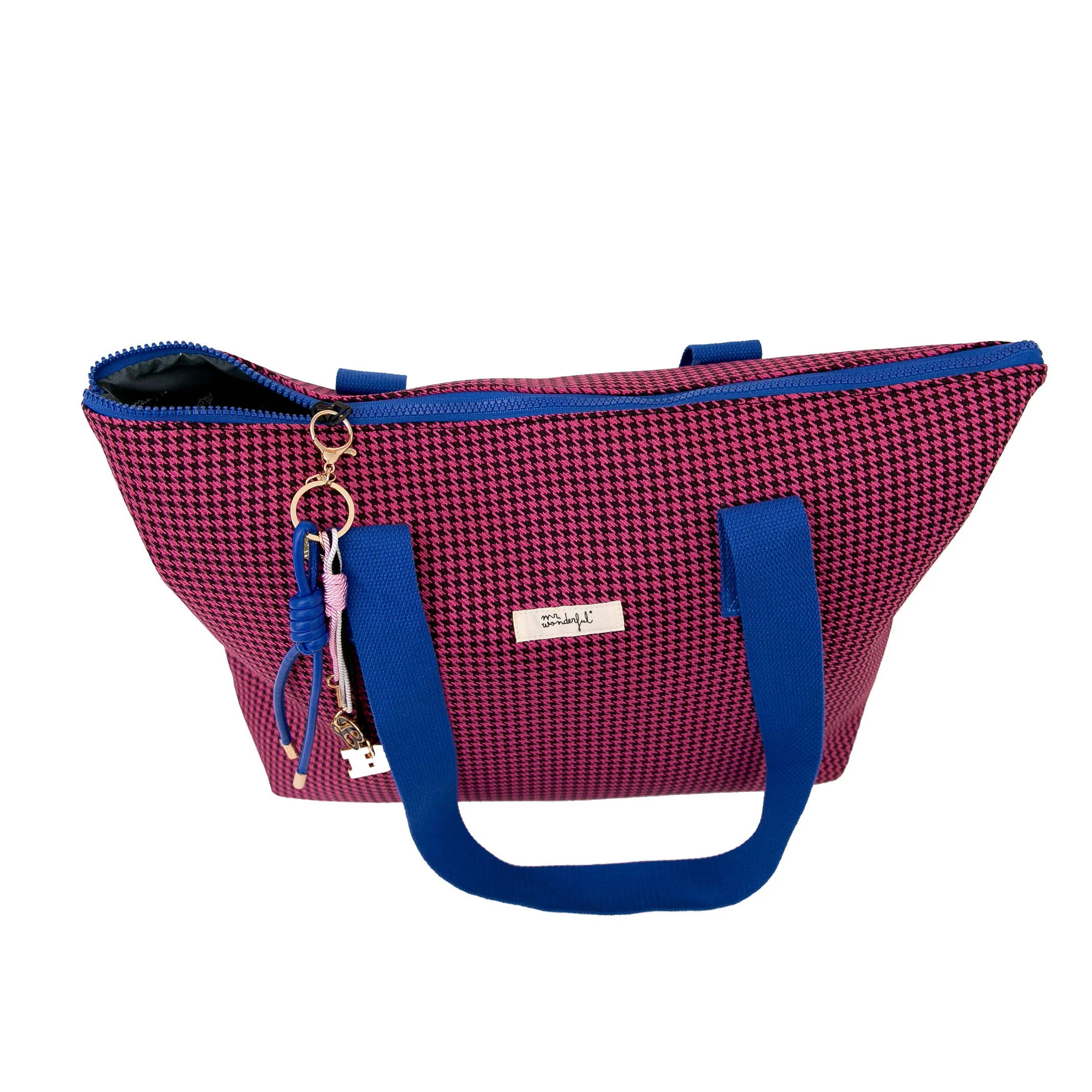Bolsa de tela tote bag - Pata de gallo - Image 2