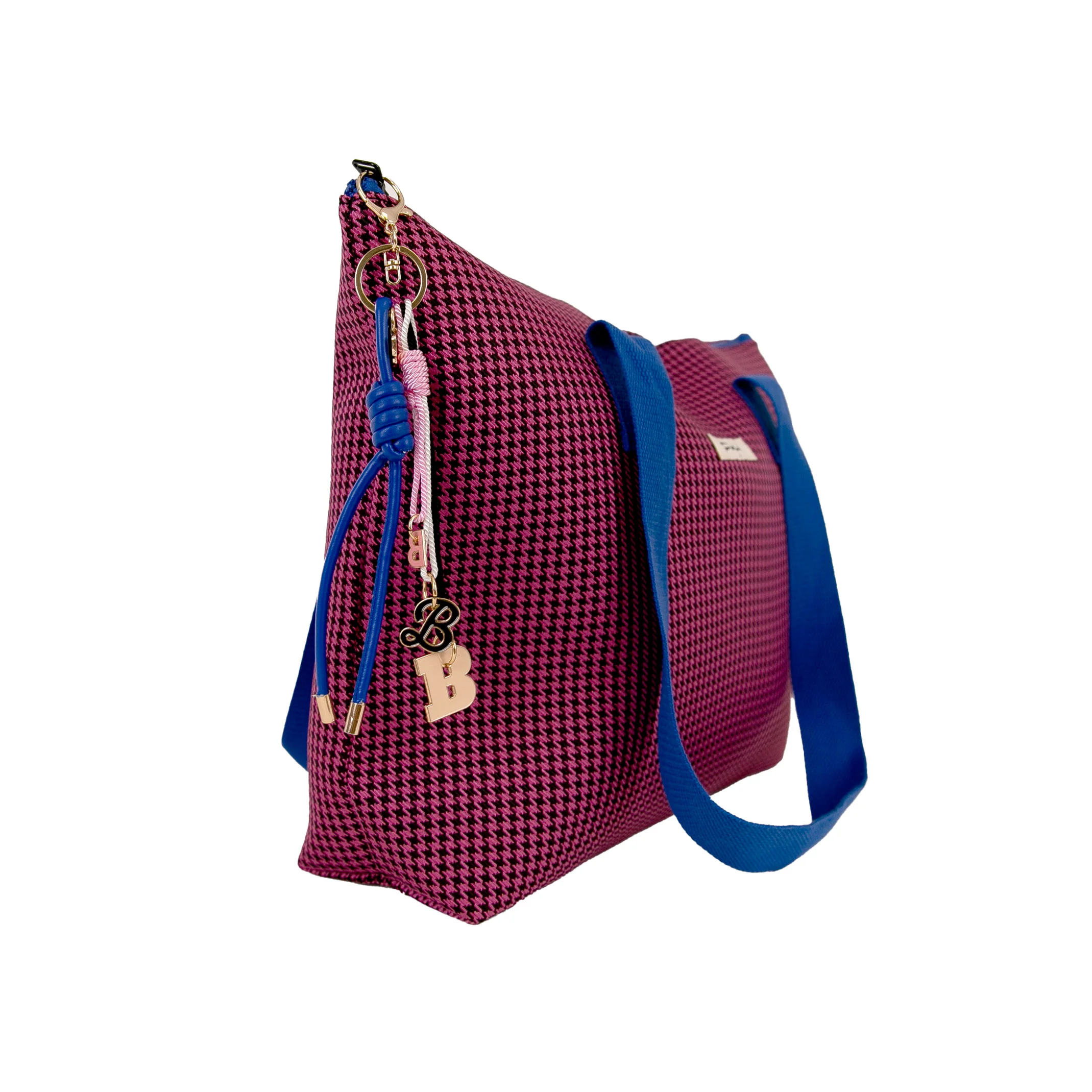 Bolsa de tela tote bag - Pata de gallo - Image 3