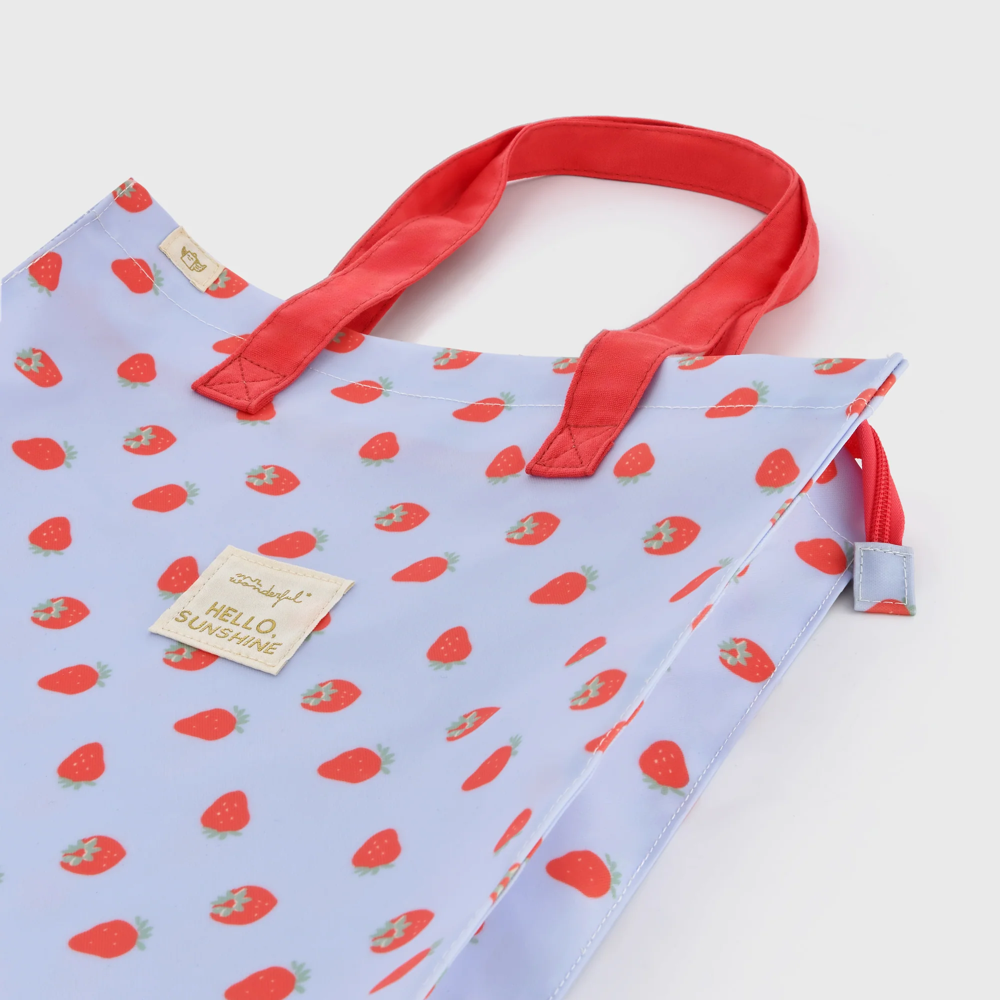 Bolsa de tela tote bag fresas - Hello, sunshine! - Image 3