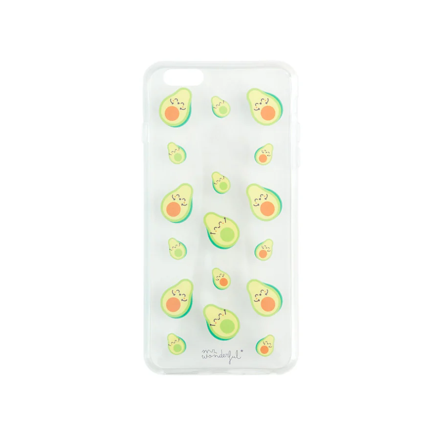 Transparent iPhone 6 plus case - Avocados - Image 2