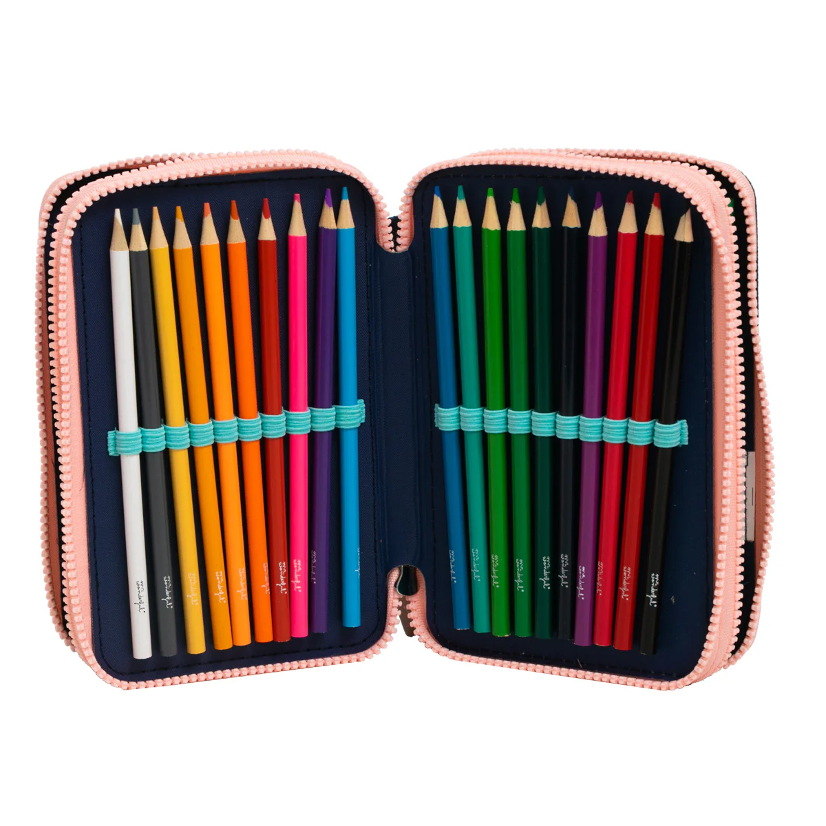 Trousse scolaire complète à 3 compartiments - Notes, griffonnages et fous rires - Image 4