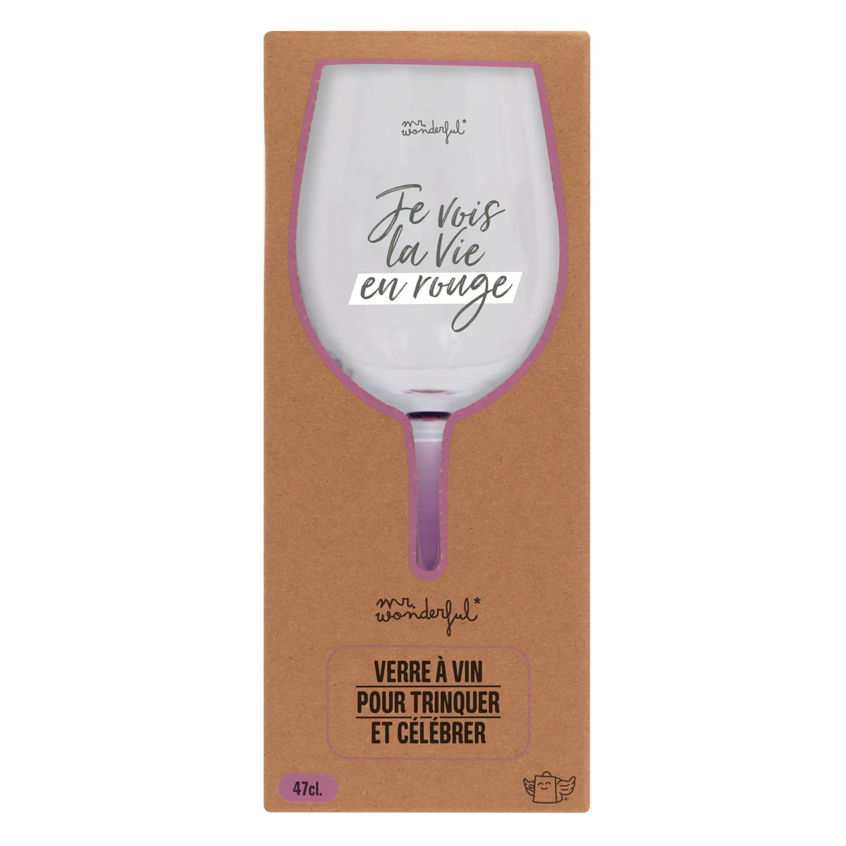 Verre à vin - Je vois la vie en rouge - Image 4