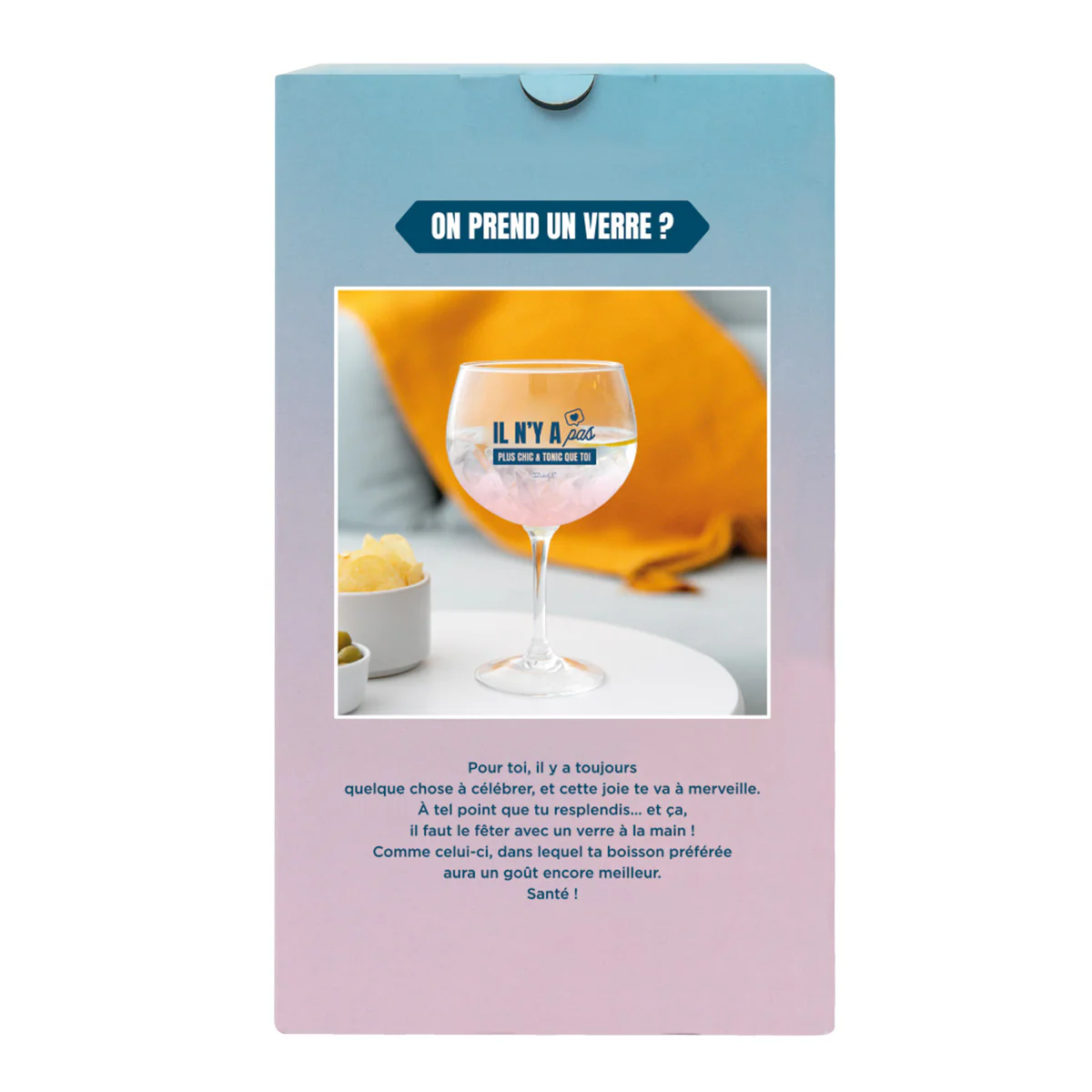 Verre ballon - Il n’y a pas plus chic & tonic que toi - Image 3