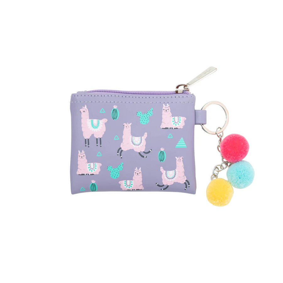 Wallet key-ring - Llama Queen - Image 2